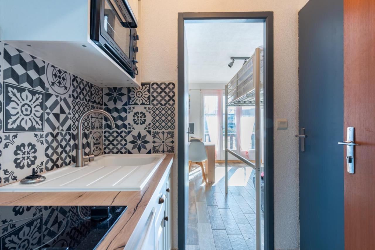Le Bobsleigh - Joli Studio Au Coeur Des Angles Apartment Exterior photo